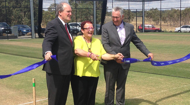 Greenvale Kangaroos unveil new turf nets