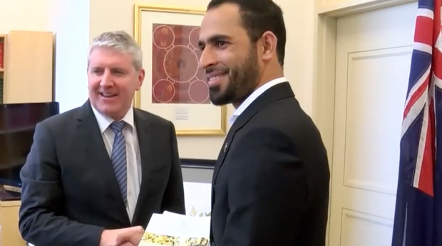 Victorian spinner Fawad Ahmed receives Australian Citizenship