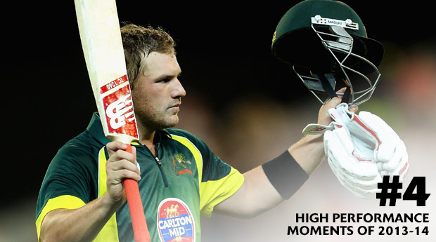 2XU High Performance Moment #4 鈥 Aaron Finch’s ODI MCG century