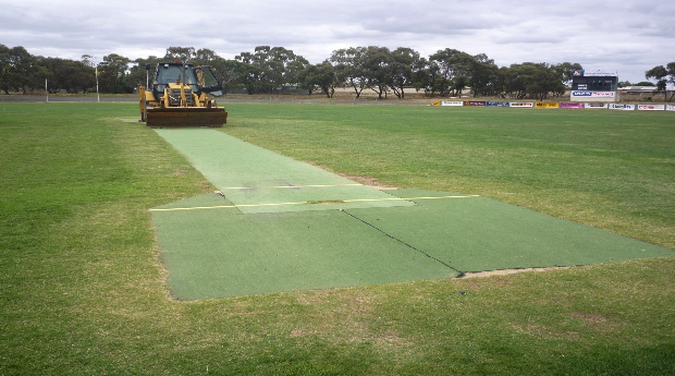 Horsham uses grant for new turf wicket