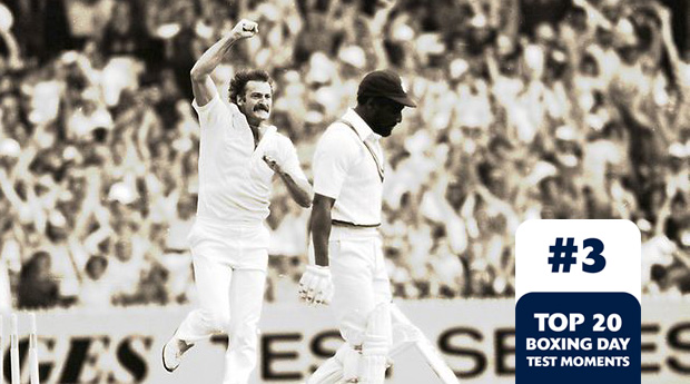 Boxing Day Test Memorable Moments #3 – Last ball Lillee gets Viv