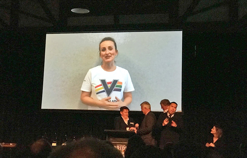 Cricket Victoria toasted at Pride in Sport Awards