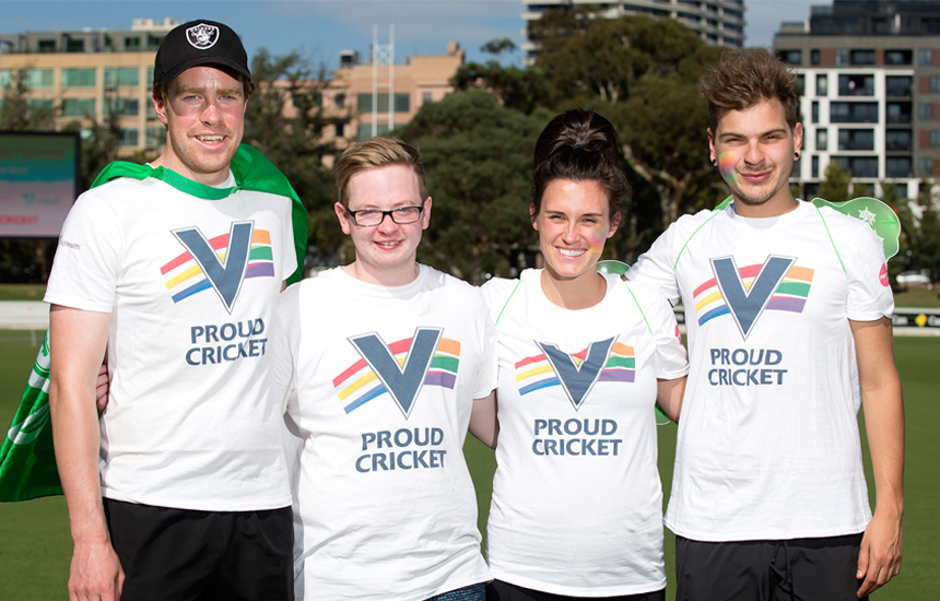 Proud Cricket Day showcases Victorian cricket’s commitment to LGBT+ community