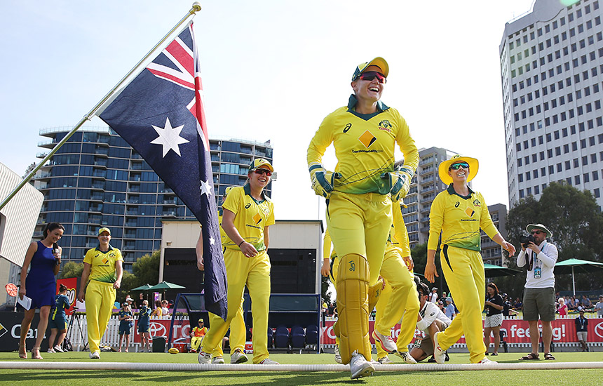 Australia clean sweep series at CitiPower Centre