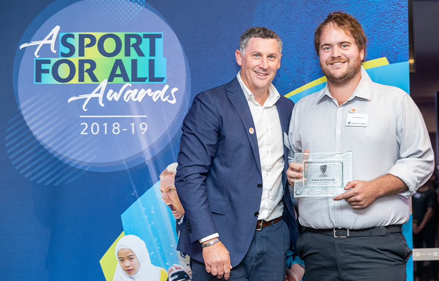 Cricket Victoria celebrates A Sport For All Awards winners