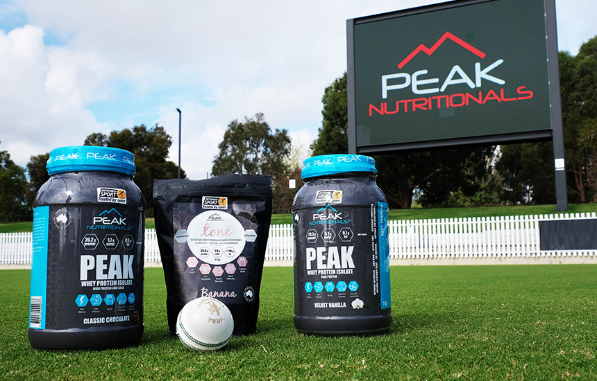 Cricket Victoria welcomes Peak Nutritionals partnership