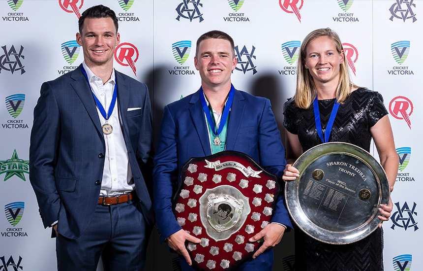 Cricket Victoria toasts award winners at State Awards Ceremony