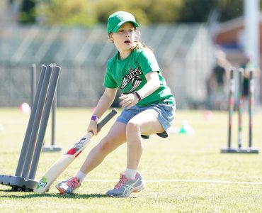 Inspiring girls to get involved in cricket