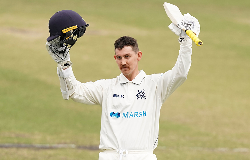 Maddinson crowned joint Marsh Sheffield Shield Player of the Year