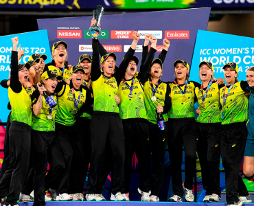 Australia win T20 World Cup in front of record crowd