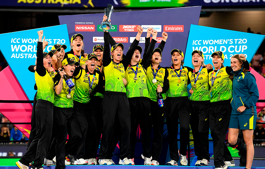 Australia win T20 World Cup in front of record crowd - Cricket Victoria