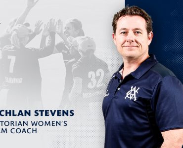 Lachlan Stevens appointed Head Coach of the Victorian Women’s Team