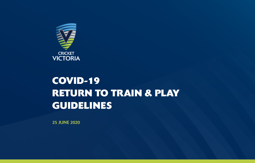 COVID-19 Return to Play & Train Guidelines Update - 25 June 2020