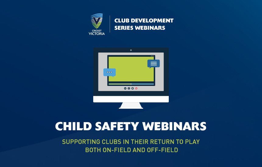 Child Safety Webinars | Support for Clubs & Associations
