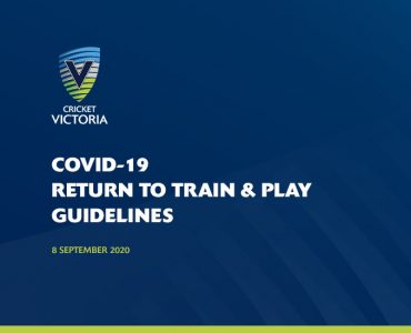 COVID-19 Return To Train & Play Guidelines – 8 September 2020