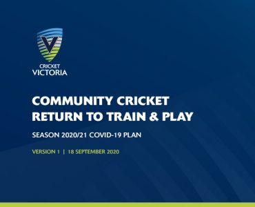 Cricket Victoria release COVID-safe plan for clubs