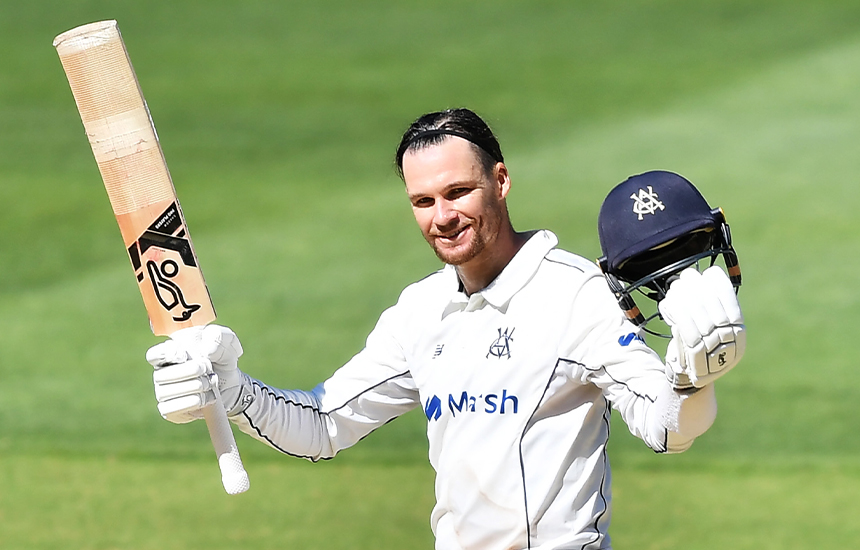 Handscomb digs in to save match for the Vics