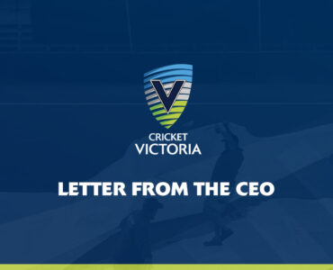 Letter to Victorian cricket community – Cricket Victoria CEO