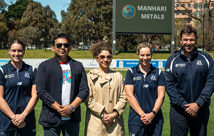 Manhari Metals partner with the Victorian Women's Team