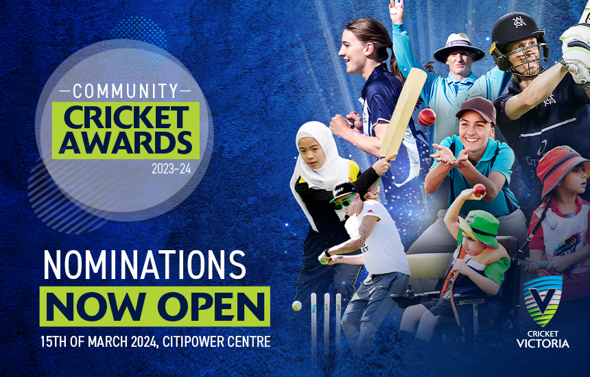 2023-24 Community Cricket Awards – nominations now open