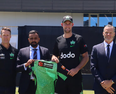 Cricket Victoria and Sharp EIT Solutions launch new technology partnership